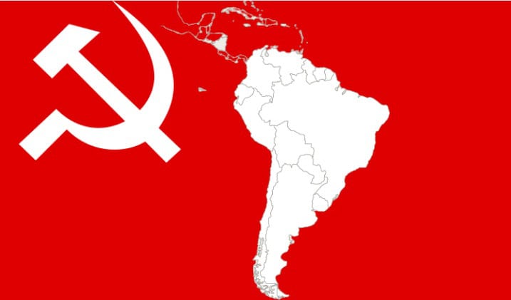 imagem representando comunismo na América Latina