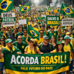 imagem representando caminhada acorda Brasil
